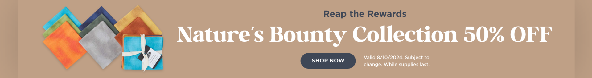 Nature's Bounty Collections 50% Off. Shop now. Valid 8/10/24. Subject to change. While supplies last.