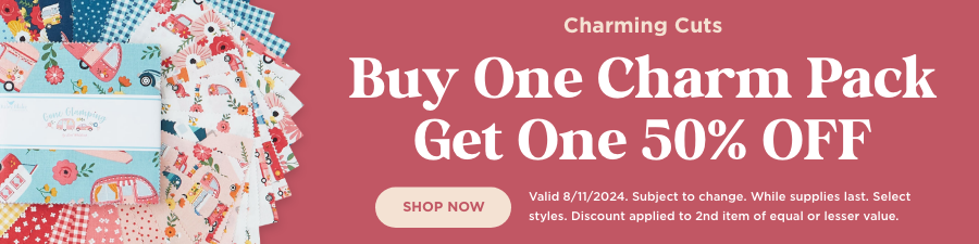 Buy One Charm Pack Get One 50% Off. Shop Now. Valid 8/11/24. Subject to change. While supplies last. Select styles. Discount applied to 2nd item of equal or lesser value.