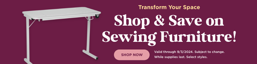 Shop & Save on Sewing Furniture. Shop now. Valid through 9/3/24. Subject to change. While supplies last. Select styles.