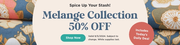 Melange Collection 50% OFF. Shop Now. Valid 9/5/24. Subject to change. While supplies last.