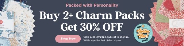 Buy 2+ Charm Packs Get 30% Off. Shop now. Valid through 9/27/24. Subject to change. While supplies last. Select styles.