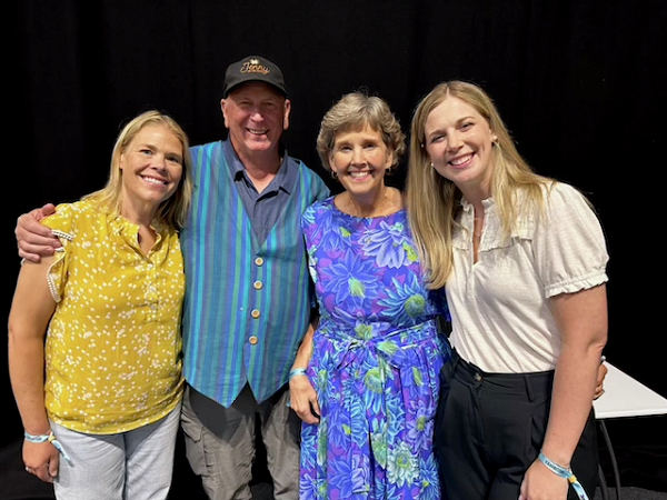 Photo of Natalie, Ron, Jenny and Misty