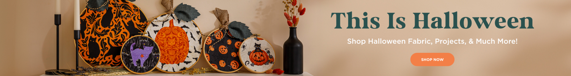 Shop Halloween Fabric, Projects and Much More.  Shop now. 