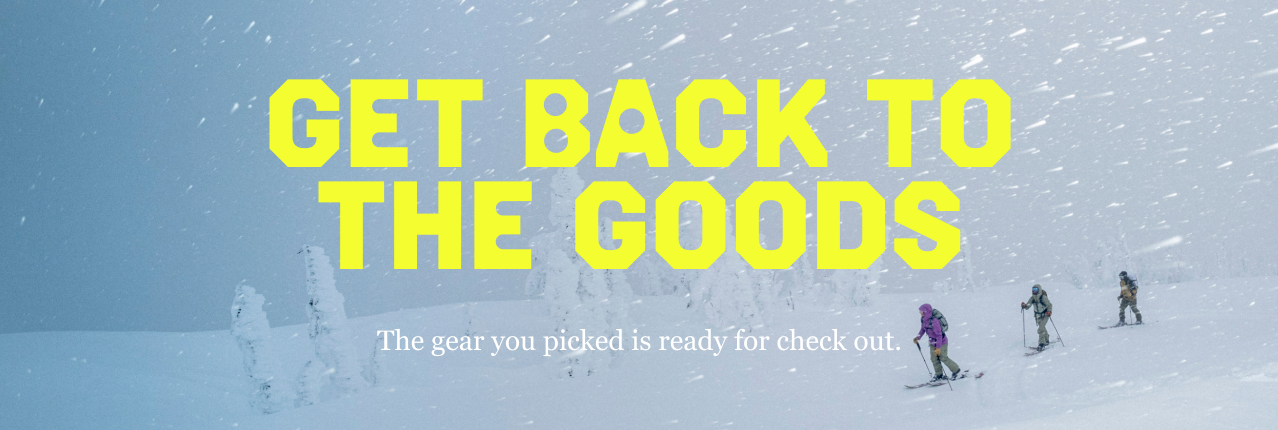 Give this another glance. This gear could be yours.