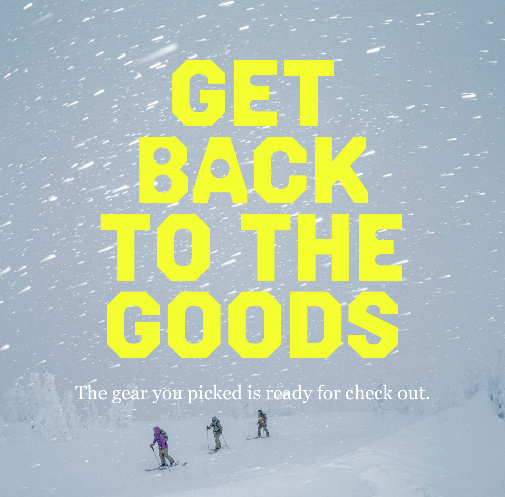 Give this another glance. This gear could be yours.