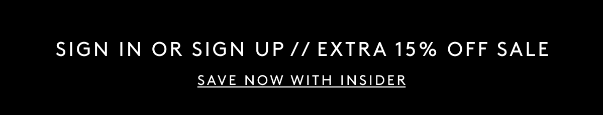 Sign in or sign up and use code STOCKUP to save an extra 15% off sale