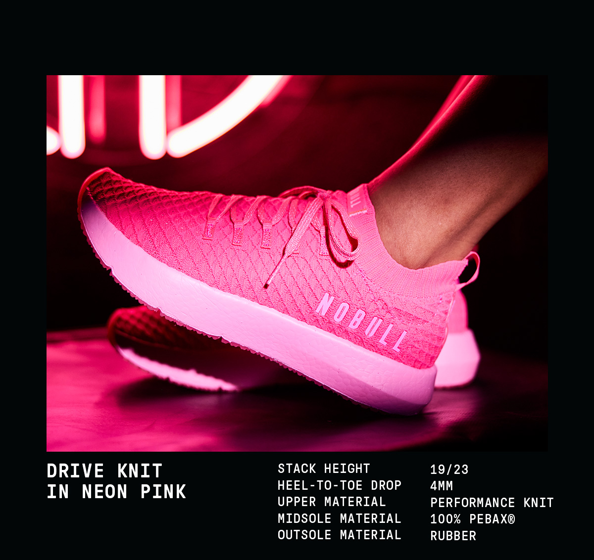 SHOP NEON COLLECTION - FEATURING DRIVE KNIT IN NEON PINK