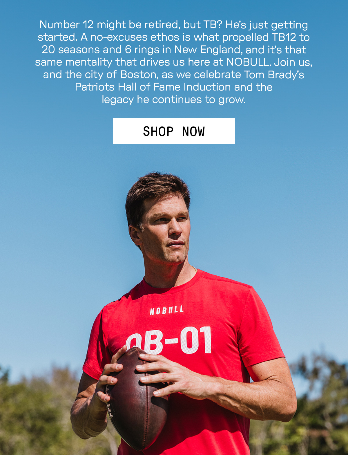 THANKS FOR THE MEMORIES TB12, CELEBRATE WITH BRADY HALL OF FAME APPAREL