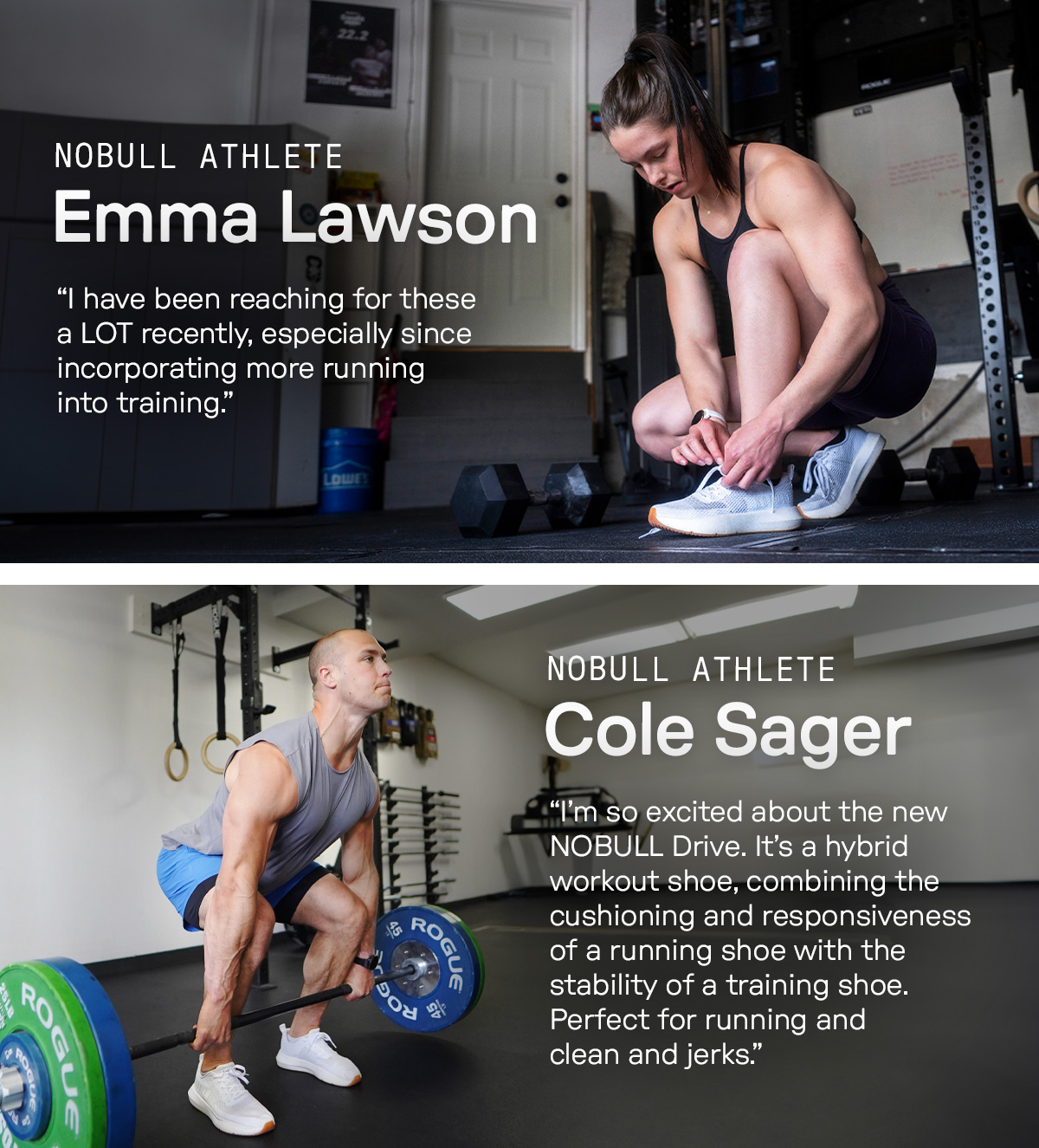 HERE'S WHAT OUR ATHLETES HAVE TO SAY ABOUT NOBULL DRIVE