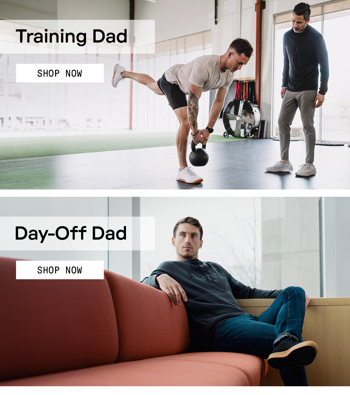 FOR TRAINING AND DAY-OFF DADS