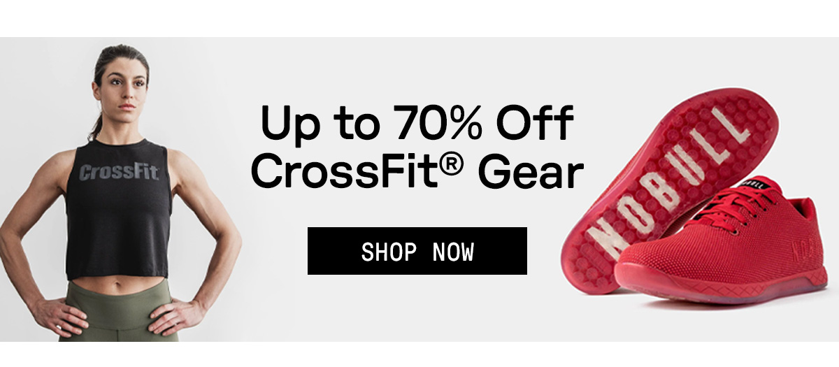 UP TO 70% OFF CROSSFIT GEAR