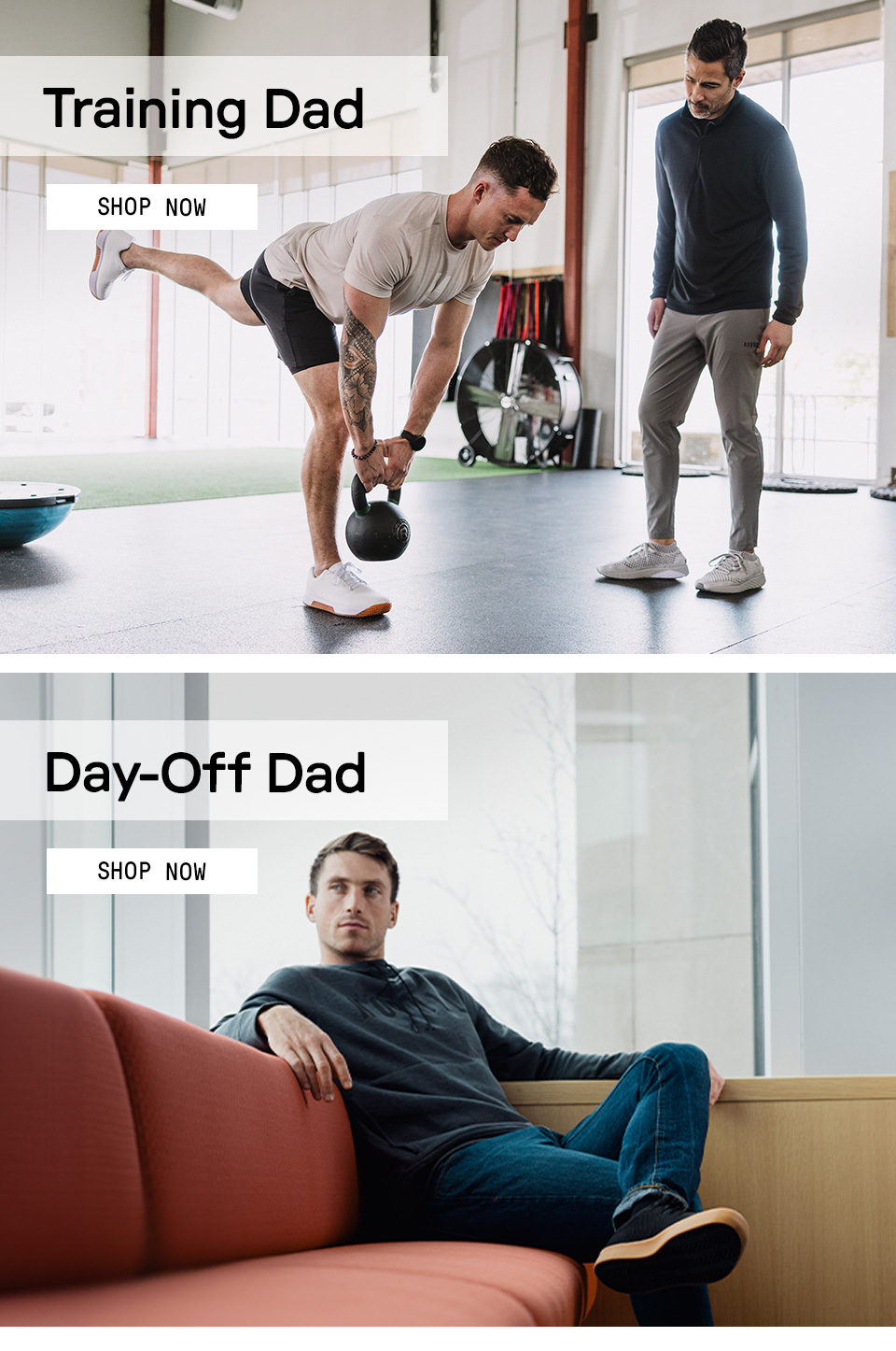 FOR TRAINING AND DAY-OFF DADS