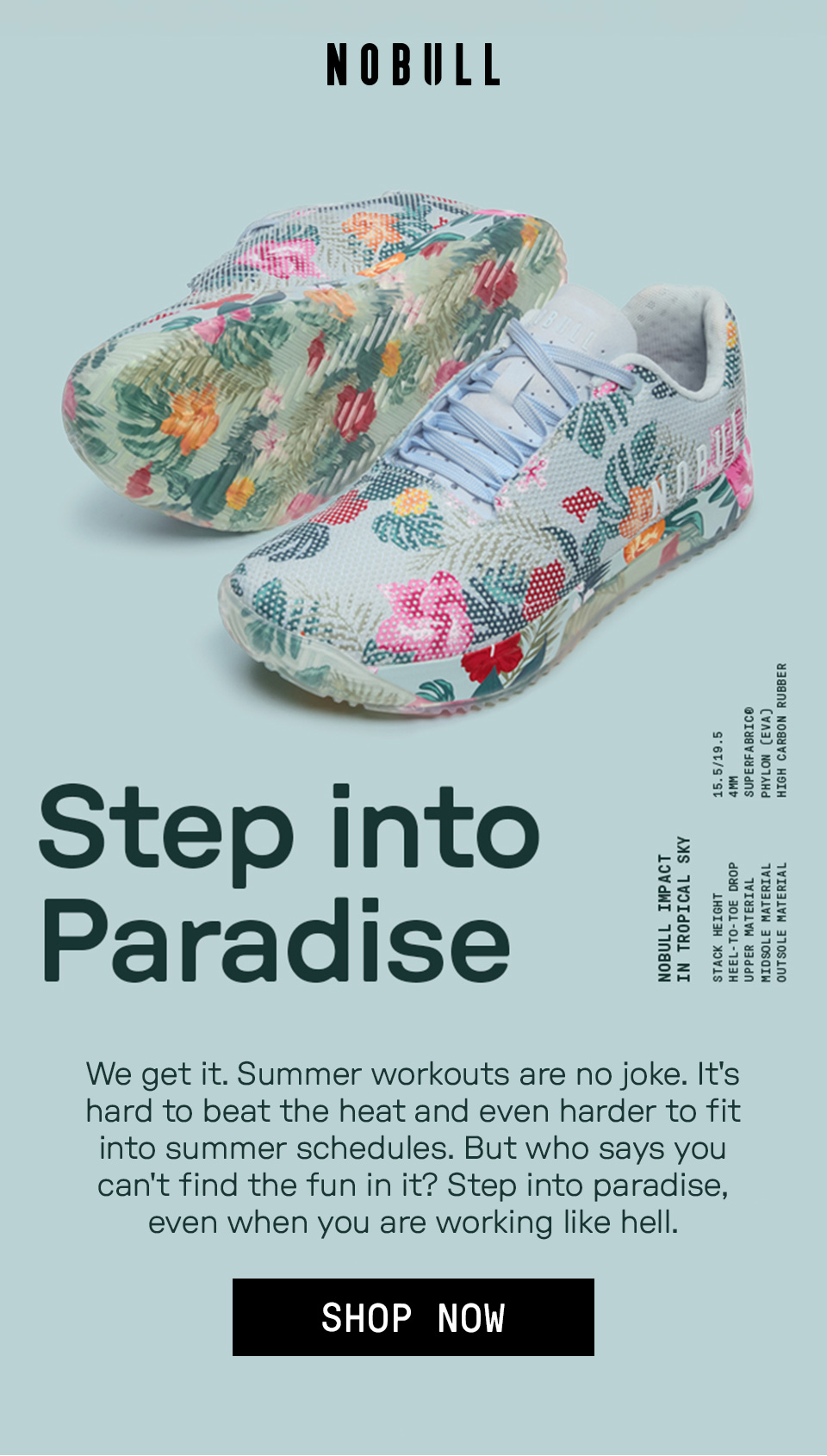 TROPICAL SKY IMPACT IS BACK - CHECK OUT OUR TROPICAL PRINTS COLLECTION WITH NEW STYLES AND RESTOCKS