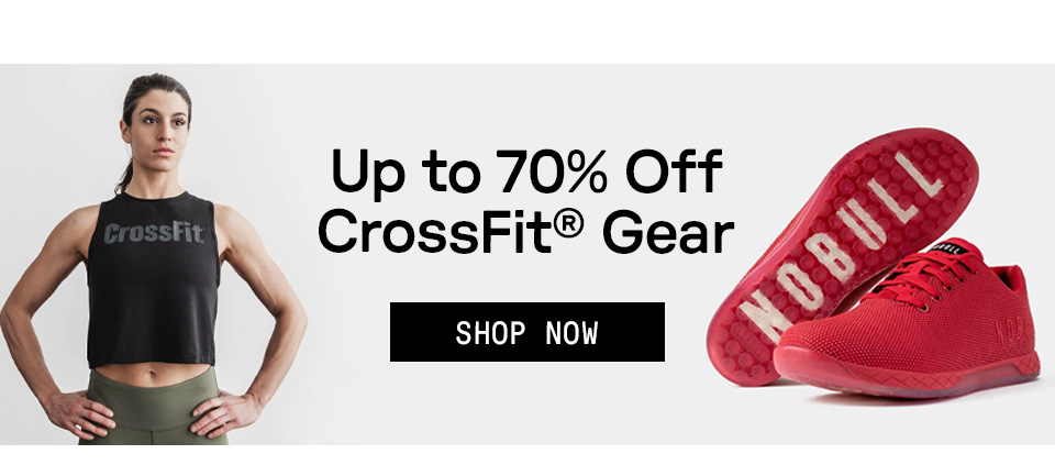 UP TO 70% OFF CROSSFIT GEAR