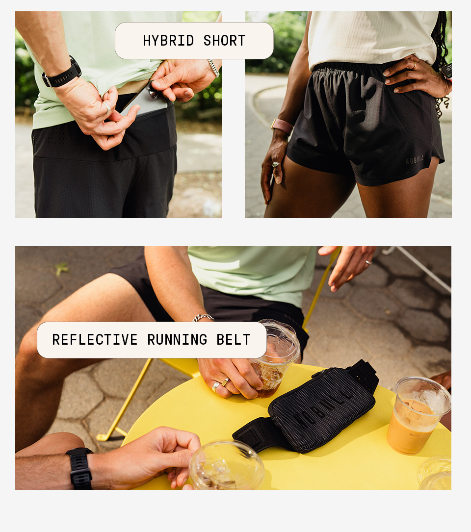 HYBRID SHORT & RUNNING BELT