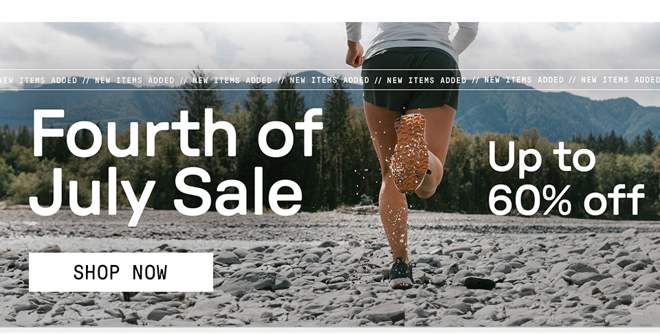 FOURTH OF JULY SALE - UP TO 60% OFF
