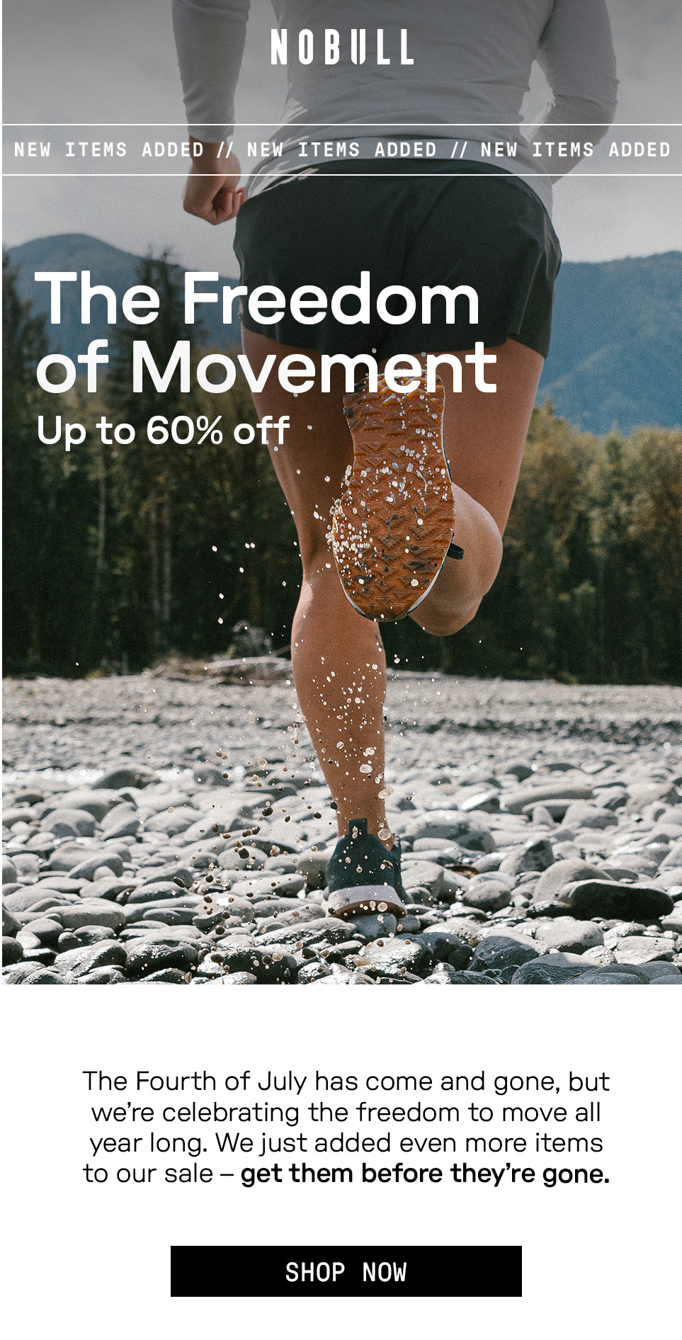 FOURTH OF JULY SALE - UP TO 60% OFF