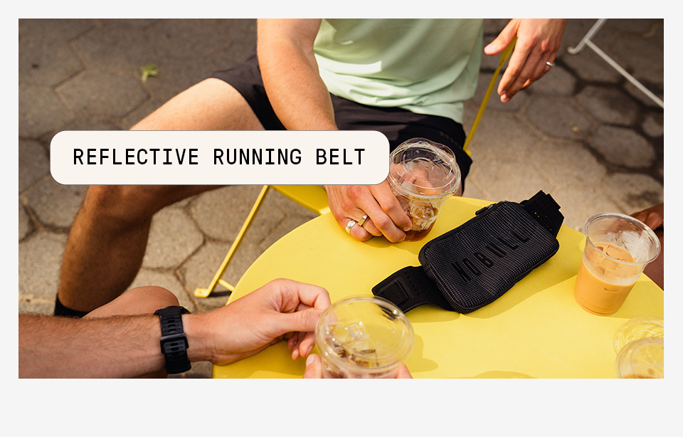 ALL NEW REFLECTIVE RUNNING BELT