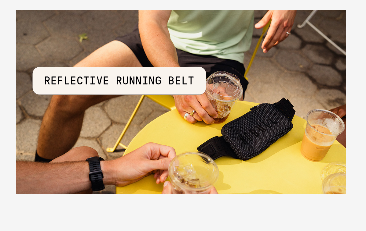 ALL NEW REFLECTIVE RUNNING BELT