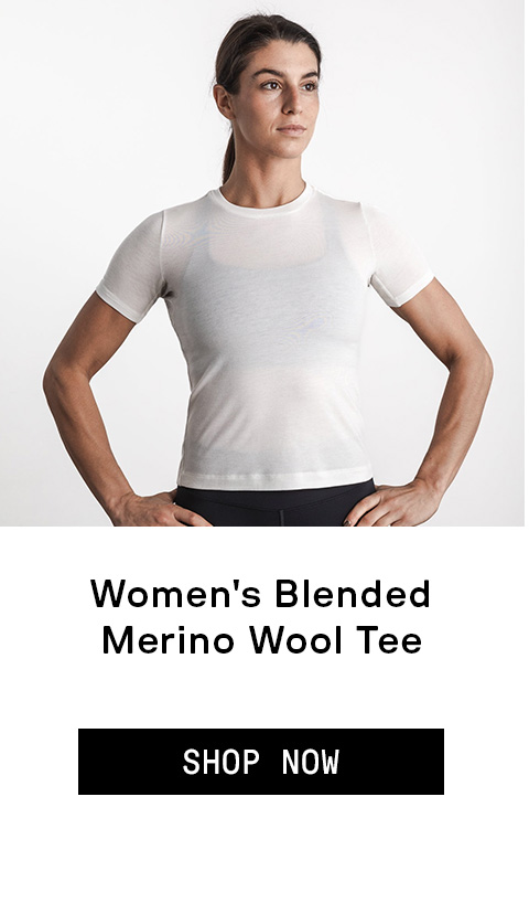 SHOP BLENDED MERINO WOOL TEE