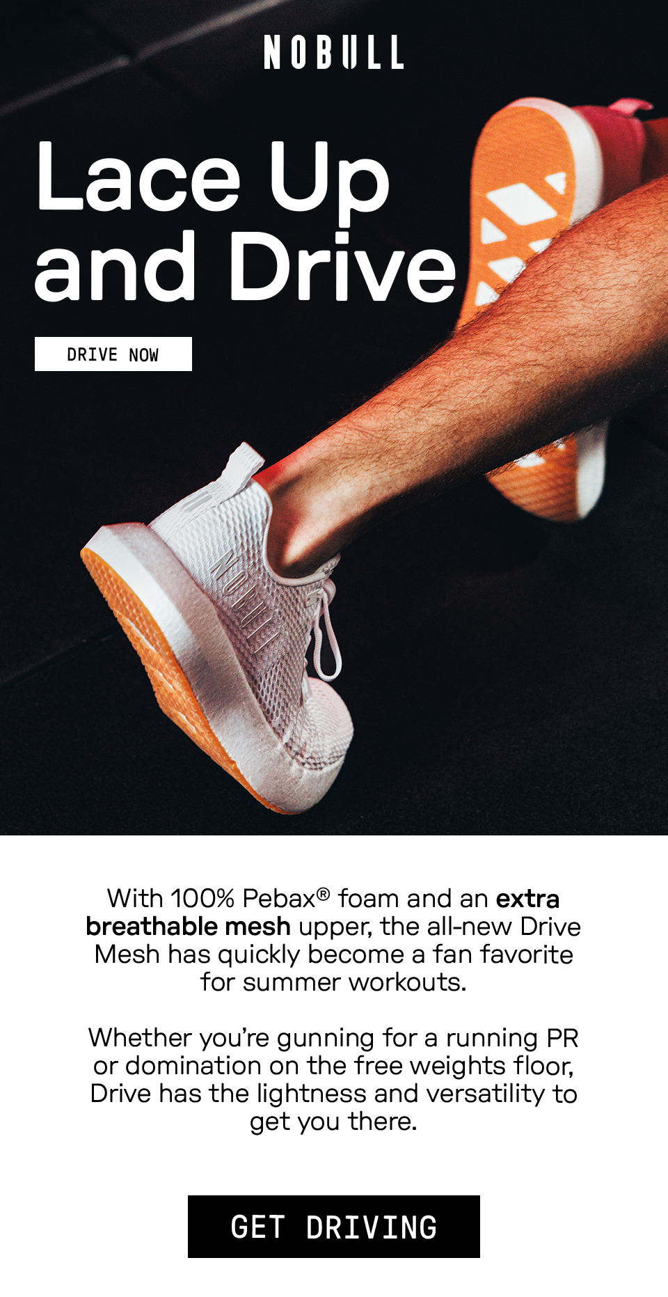 NOBULL DRIVE - THE SHOE OF THE SUMMER