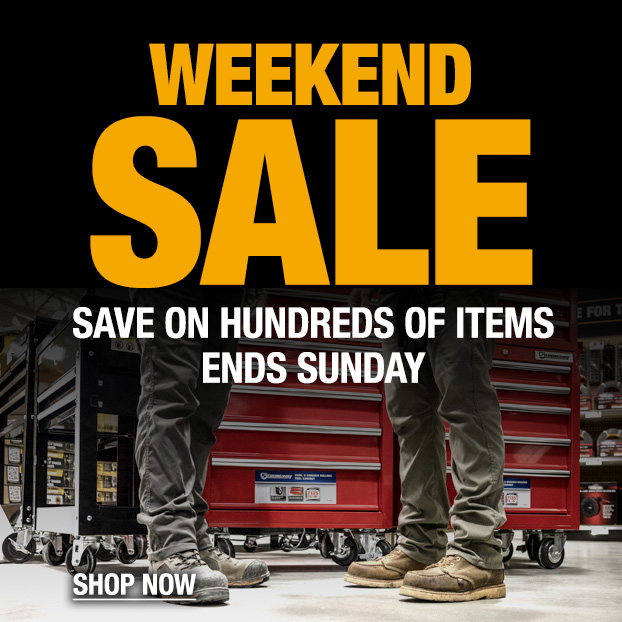 Weekend Sale, Save Now Through Sunday