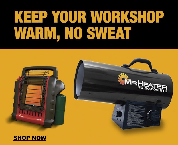 Shop Heaters, Keep Your Workshop Warm