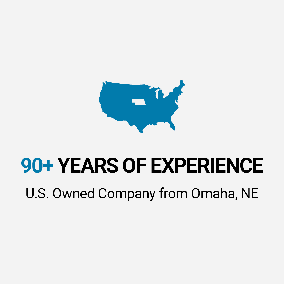 90+ Years of Experience