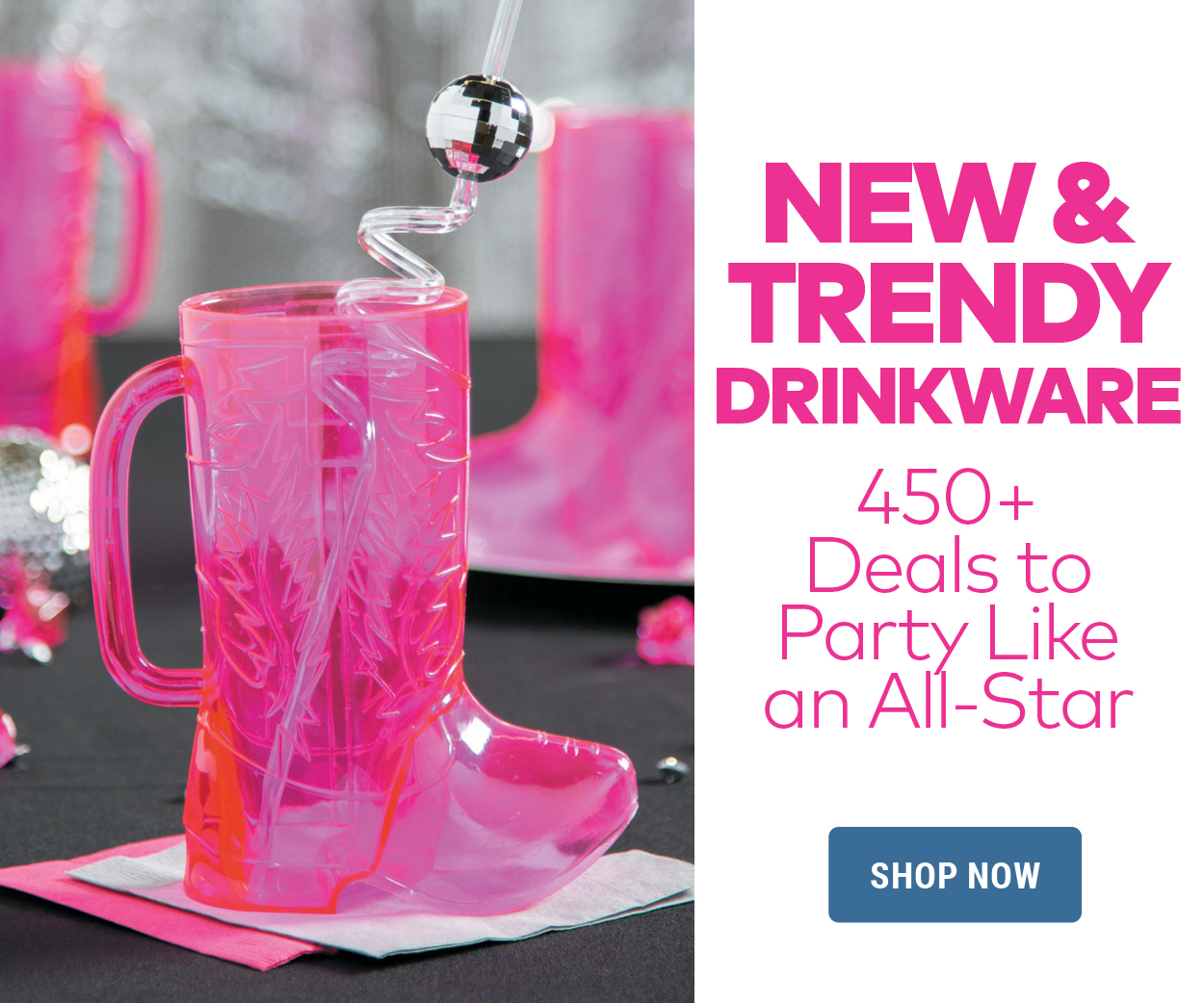 New & Trendy Drinkware. 450+ Deals to Party Like an All-Star.