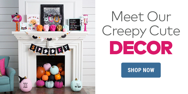 Meet Our Creepy Cute Decor.