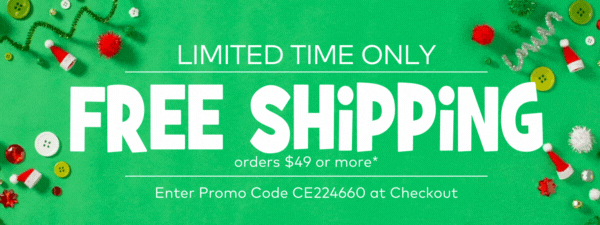 Limited Time Only! Free Shipping on orders $49 or more*