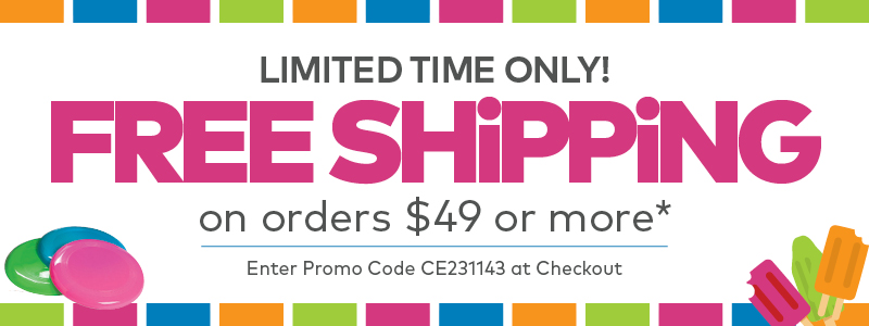 Limited Time! Free Shipping on orders $49 or more*