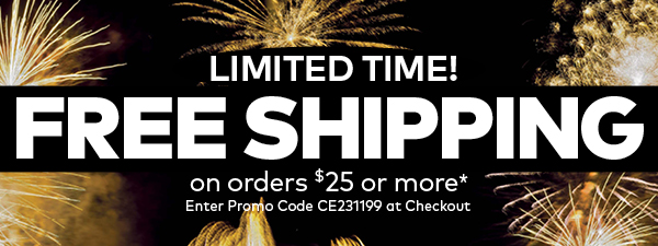 Free Shipping on Orders $25 or More*