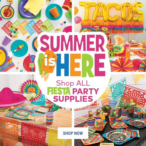 Shop all Fiesta Party Supplies.