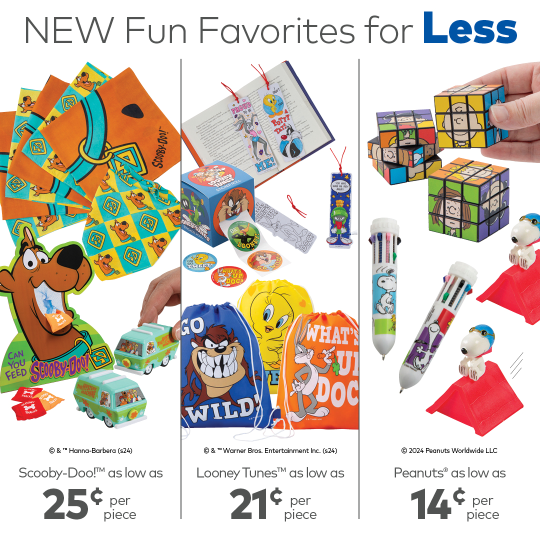 New Fun Favorites for Less