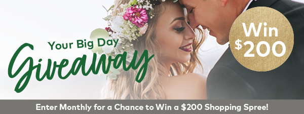 Win $200 in the Your Big Day Giveaway