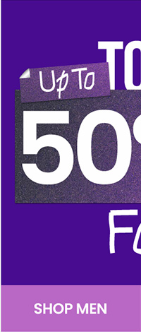 TODAY ONLY UP TO 50% OFF* FOOTWEAR. shop mens