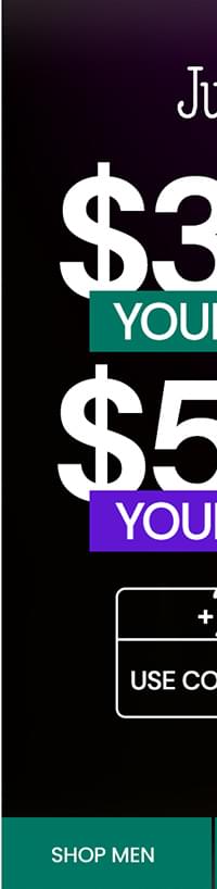 Just For You $30 Off Your $100 Order* ------ $50 Off Your $150 Order*  + FREE SHIPPING Use Code: PACFAM. shop mens