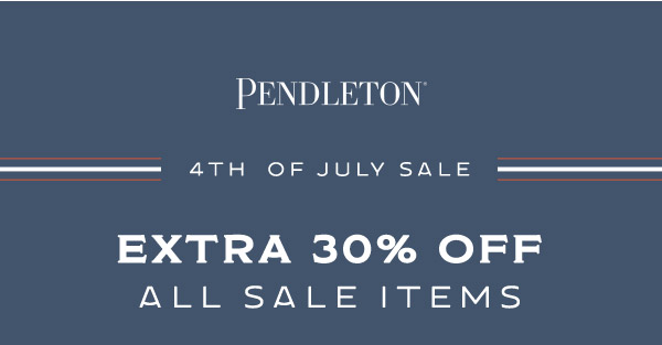 4th of July Sale - Extra 30% Off All Sale Items