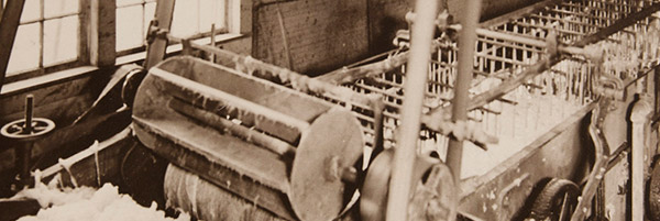 Vintage wool mill photo