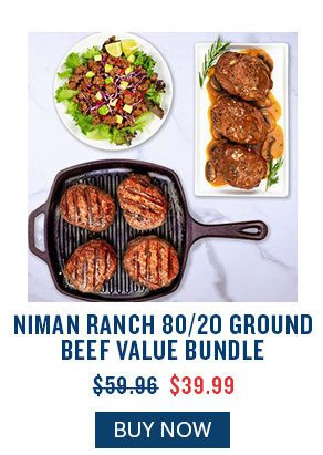 Buy the Niman Ranch 80/20 Ground Beef Value Bundle
