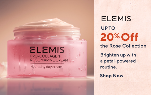Elemis up to 20% off
