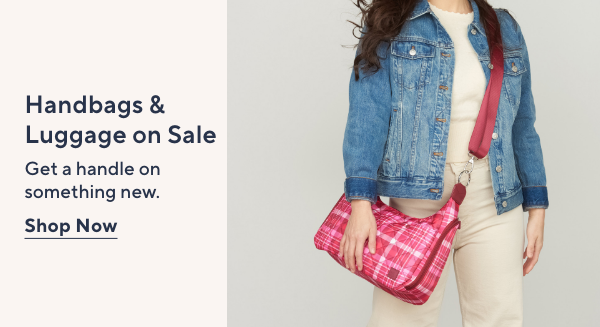 handbags and luggage sale