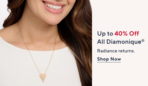 diamonique up to 40% off