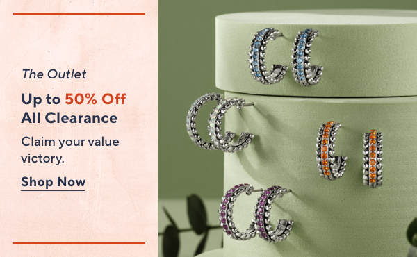 up to 50% off all clearance