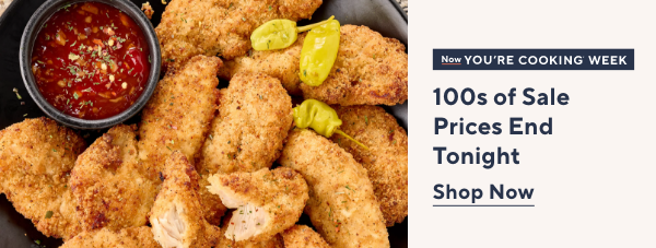 Ends Tonight! Now You're Cooking Week Deals