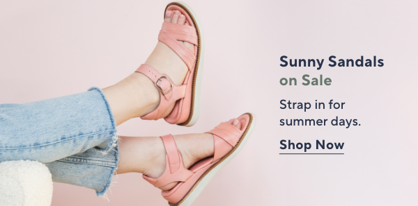 Sunny Sandals on Sale