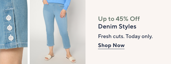 Up to 45% Off Denim 