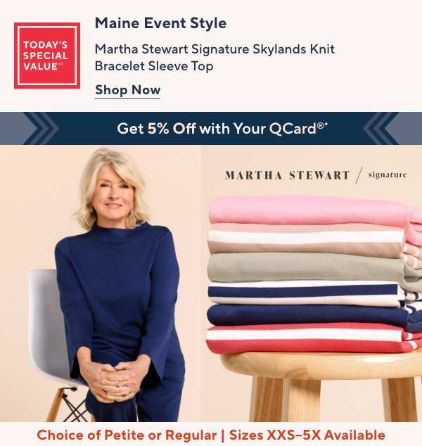 Martha Stewart TSV