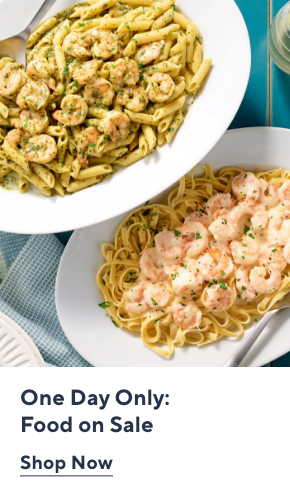 One Day Only: Food on Sale